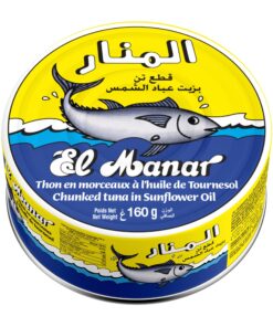Alternative view of Thon en Morceaux à l'huile de Tournesol El Manar 140g