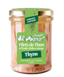 Filet de thon à l'Huile d'Olive Vierge & Thym El Manar 200g