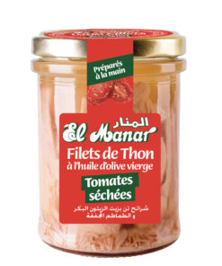 Filet de thon à l'Huile d'Olive Vierge & Tomates séchées 200g