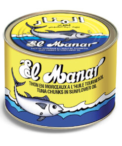 Thon en Morceaux à l'Huile de Tournesol El Manar 1,800 kg