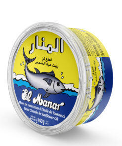 Thon en Morceaux à l'huile de Tournesol El Manar 140g