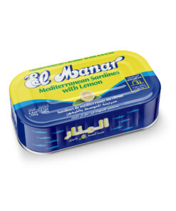 Sardines de méditerranée au Citron 125 g