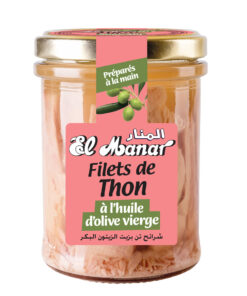 Filet de thon à l'Huile d'Olive Vierge El Manar 200g