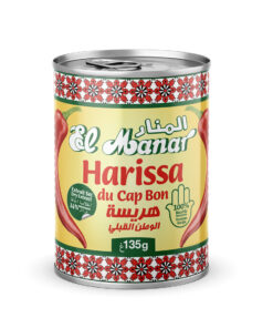 Harissa du cap bon en Boite de 135g