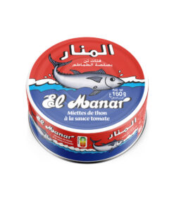 Thon en Miettes à la Sauce Tomate El Manar 160g