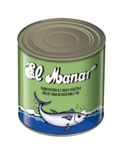 Thon Entier à l'Huile de Tournesol El Manar 780